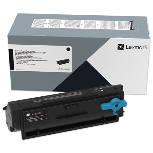 Lexmark B341H00 Return Program High-Yield Toner, 3,000 Page-Yield, Black B341H00