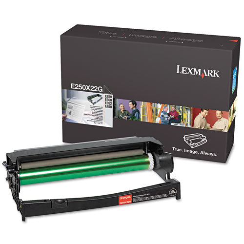 Lexmark E250X22G Photoconductor Kit, 30,000 Page-Yield, Black E250X22G