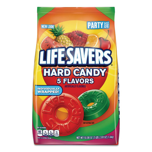 LifeSavers Hard Candy, Original Five Flavors, 50 oz Bag 28098
