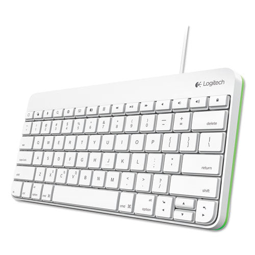 Logitech Wired Keyboard for iPad, Apple Lightning, White 920-006341