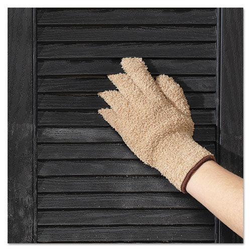 Master Caster CleanGreen Microfiber Dusting Gloves, 5" x 10, Pair 18040
