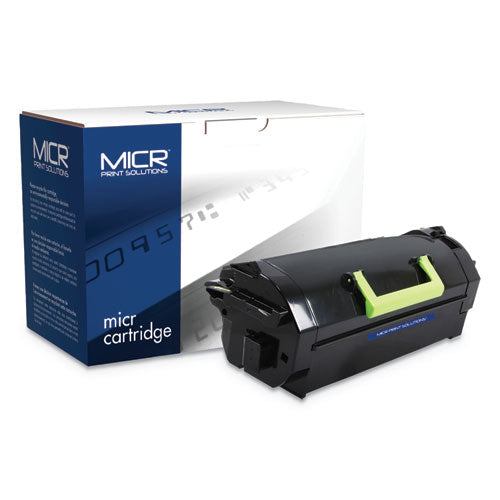 MICR Print Solutions Compatible 52D0HA0-52D1H00 (520HA-521H) High-Yield MICR Toner, 25,000 Page-Yield, Black MCR710M