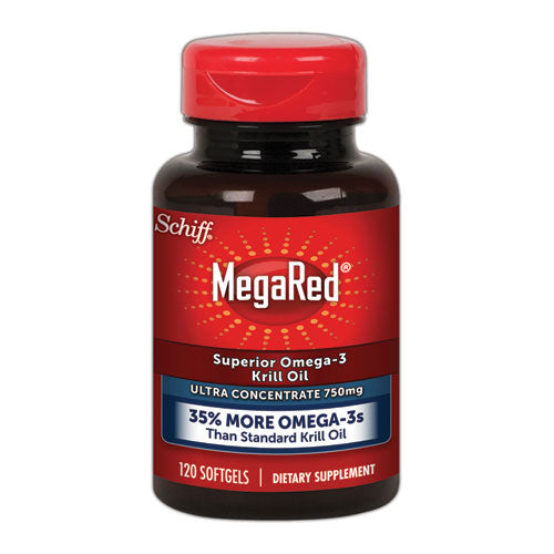 MegaRed Ultra Concentration Omega-3 Krill Oil Softgel, 120 Count 20525-10065