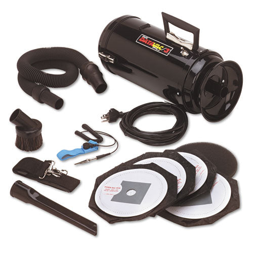 DataVac ESD-Safe Pro Data-Vac-3 Professional Cleaning System, 1.7 hp, Black 117-117261