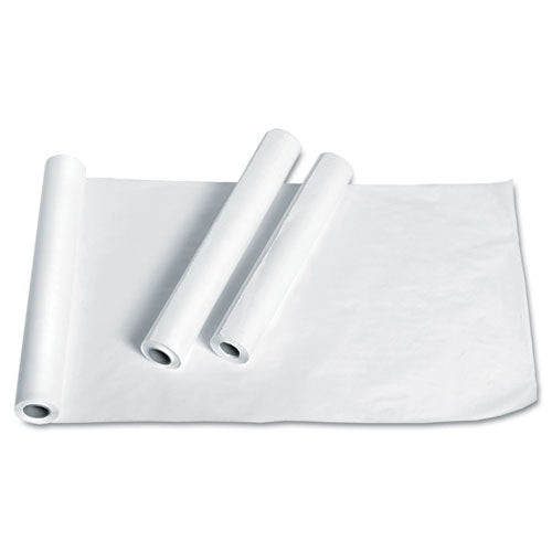 Medline Exam Table Paper, Deluxe Smooth, 18" x 225 ft, White, 12 Rolls-Carton NON24322