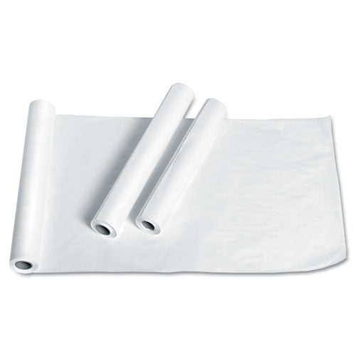Medline Exam Table Paper, Deluxe Smooth, 21" x 225 ft, White, 12 Rolls-Carton NON24326