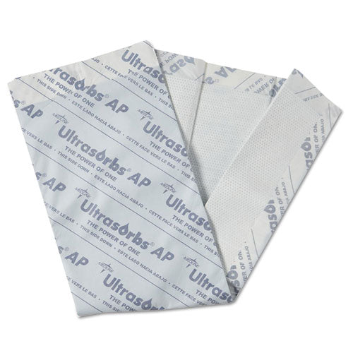 Medline Ultrasorbs AP Underpads, 31" x 36", White, 10-Pack ULTRSORB3136