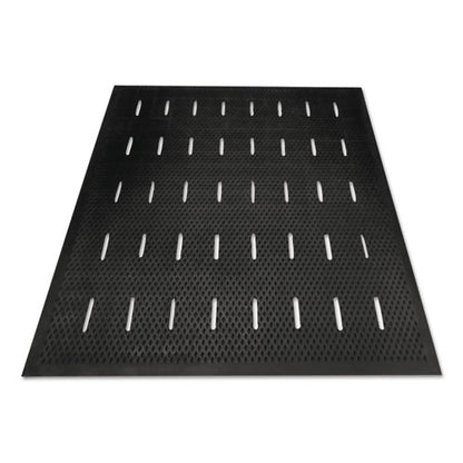 Guardian Free Flow Comfort Utility Floor Mat, 36 x 48, Black 34030401