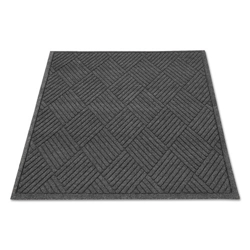Guardian EcoGuard Diamond Floor Mat, Rectangular, 24 x 36, Charcoal EGDFB020304