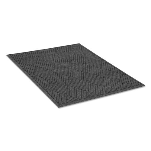 Guardian EcoGuard Diamond Floor Mat, Rectangular, 48 x 96, Charcoal EGDFB040804