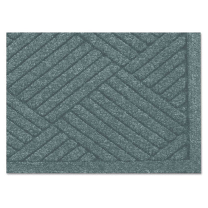 Guardian EcoGuard Diamond Floor Mat, Single Fan, 48 x 96, Charcoal EGDSF040804