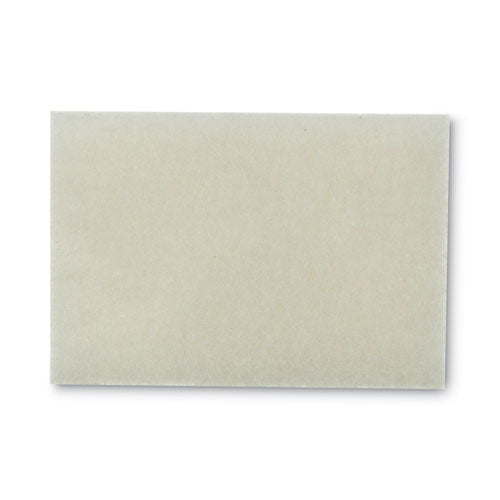 Scotch-Brite Light Duty Scrubbing Pad 9030, 3.5 x 5, White, 40-Carton 9030