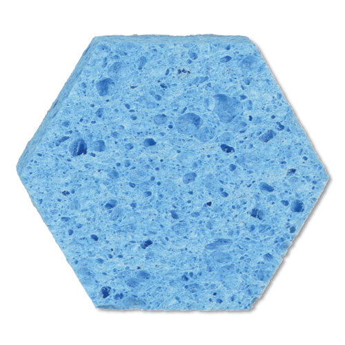 Scotch-Brite PROFESSIONAL Low Scratch Scour Sponge 3000HEX, 4.45 x 3.85, Blue, 16-Carton 3000HEX