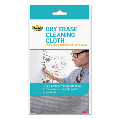 Post-it Dry Erase Cleaning Cloth, 10.63" x 10.63" DEFCLOTH