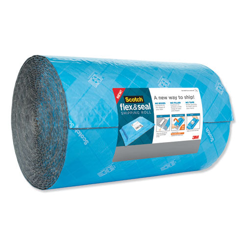 Scotch Flex and Seal Shipping Roll, 15" x 200 ft, Blue-Gray FS-15200