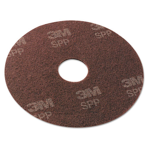 Scotch-Brite Surface Preparation Pad, 20" Diameter, Maroon, 10-Carton SPP20