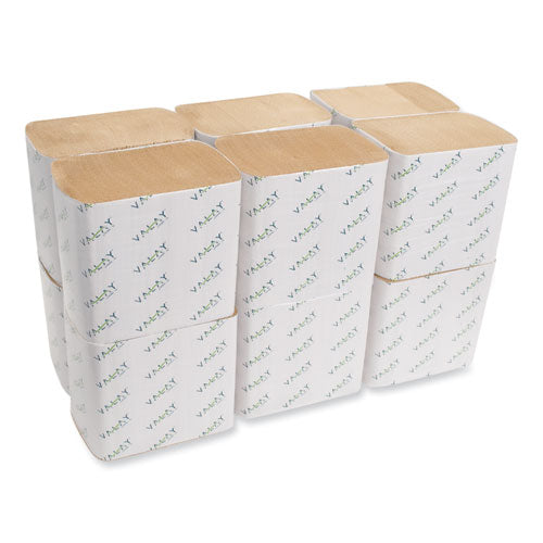 Morcon Tissue Valay Interfolded Napkins, 2-Ply, 6.5 x 8.25, Kraft, 6,000-Carton 5000VN