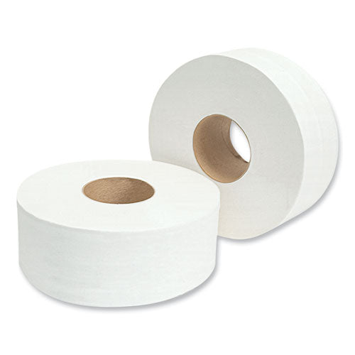 Morcon Tissue Jumbo Bath Tissue, Septic Safe, 2-Ply, White, 1000 ft, 12-Carton M99