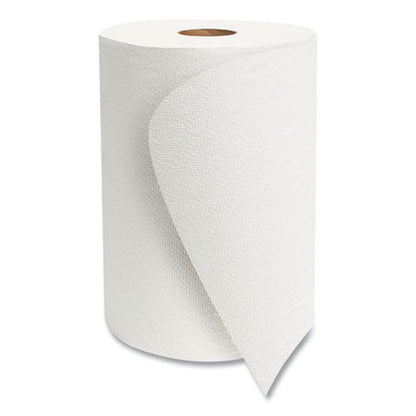 Morcon Tissue 10 Inch TAD Roll Towels, 1-Ply, 10" x 550 ft, White, 6 Rolls-Carton VT106