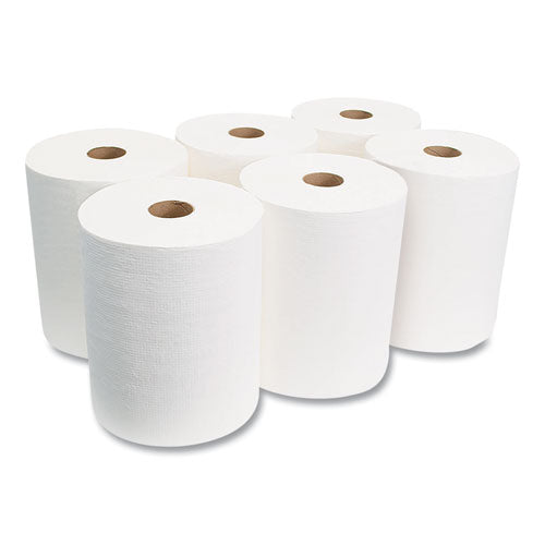 Morcon Tissue 10 Inch TAD Roll Towels, 10" x 700 ft, White, 6-Carton VT8010
