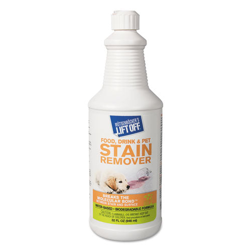 Motsenbocker's Lift-Off Food-Beverage-Protein Stain Remover, 32 oz Pour Bottle MTS 40503