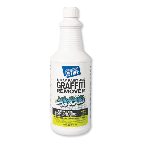 Motsenbocker's Lift-Off 4 Spray Paint Graffiti Remover, 32oz, Bottle, 6-Carton MTS 41103