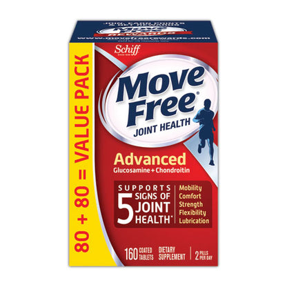 Move Free Advanced Joint Health Tablet, 160 Tablets 20525-99394