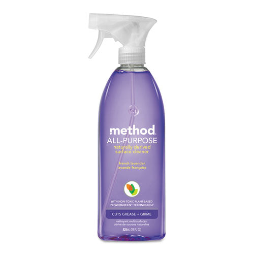 Method All Surface Cleaner French Lavender 28 oz Bottle (8 Pack) MTH00005