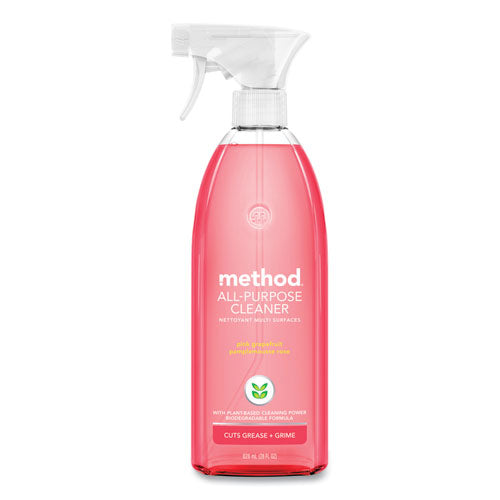Method All-Purpose Cleaner, Pink Grapefruit, 28 oz Spray Bottle 00010