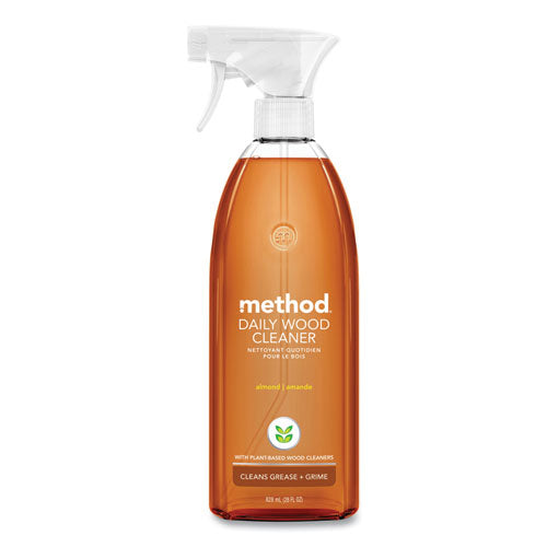 Method Daily Wood Cleaner, 28 oz Spray Bottle, 8-Carton MTH01182CT