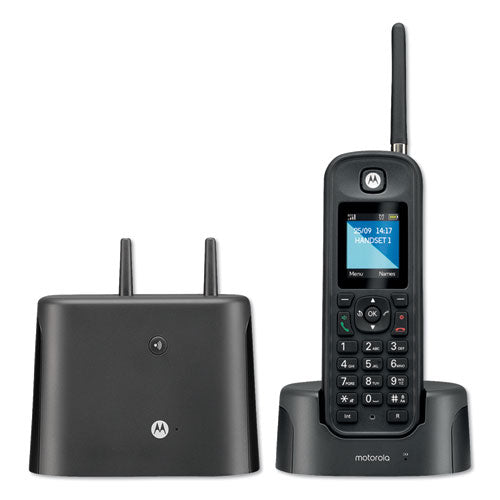Motorola MTR0200 Series Digital Cordless Telephone with Answering Machine, 1 Handset O211