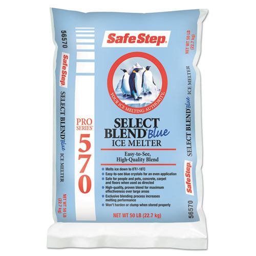Safe Step Pro Select Blue Ice Melt, 50lb Bag, 49-Carton 746726