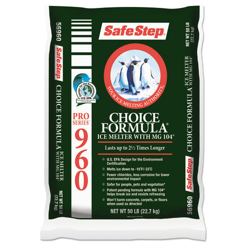 Safe Step Pro Enviro Ice Melt, 50lb Bag, 49-Carton 815411