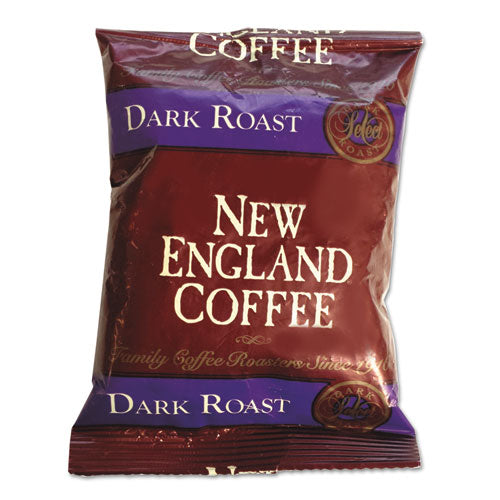 New England Coffee Coffee Portion Packs French Dark Roast 2.5 oz Pack (24 Count) 026190