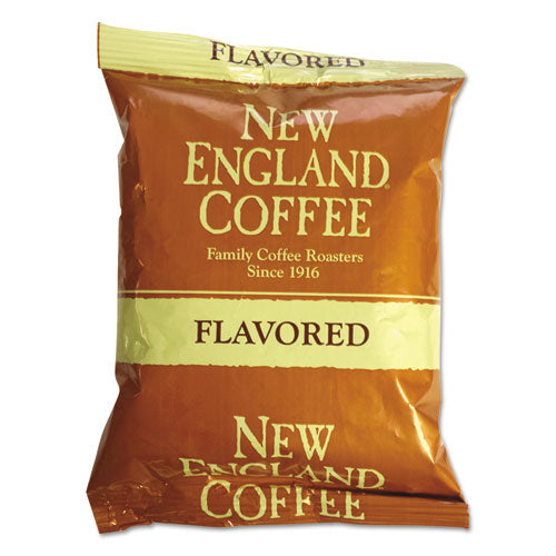 New England Coffee Coffee Portion Packs, Hazelnut Creme, 2.5 oz Pack, 24-Box 026530