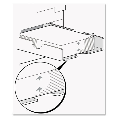 Nekoosa Fast Pack Digital Carbonless Paper, 1-Part, 8.5 x 11, White, 500 Sheets-Ream, 5 Reams-Carton 17393