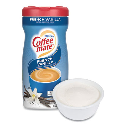 Coffee mate French Vanilla Creamer Powder, 15oz Plastic Bottle 000500000357758
