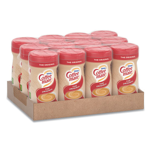 Coffee mate Non-Dairy Powdered Creamer, Original, 11 oz Canister, 12-Carton 55882