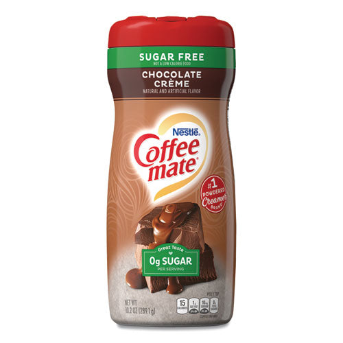 Coffee mate Sugar Free Chocolate Creme Powdered Creamer, 10.2 oz, 6-Carton 59573CT