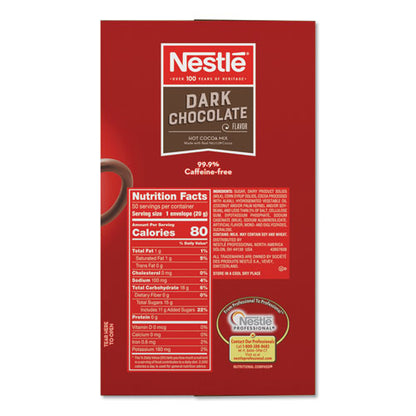 Nestle Hot Cocoa Mix Dark Chocolate 0.71 oz (50 Count) 70060