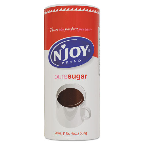 N'Joy Pure Sugar Cane, 20 oz Canister NJO 90585