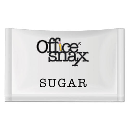 Office Snax Premeasured Single-Serve Sugar Packets, 1200-Carton 00021CT