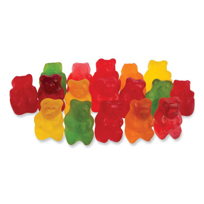 Office Snax Candy Assortments, Gummy Bears, 1 Lb Bag (OFX00669)