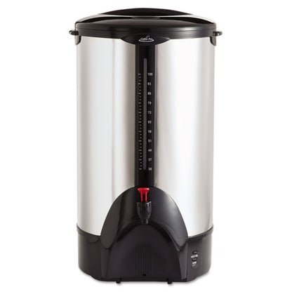 Coffee Pro 100-Cup Percolating Urn, Stainless Steel CP100