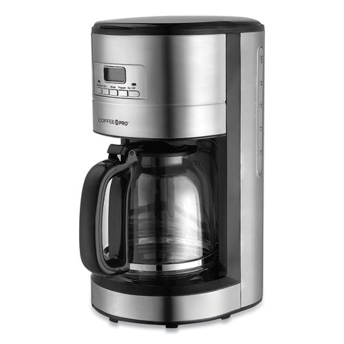 Coffee Pro Home-Office Euro Style Coffee Maker, Stainless Steel CP-CM4276