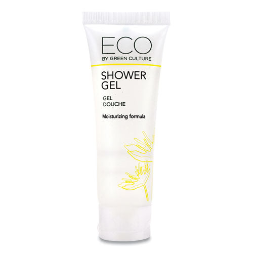 Eco By Green Culture Shower Gel, Clean Scent, 30mL, 288-Carton SG-EGC-T
