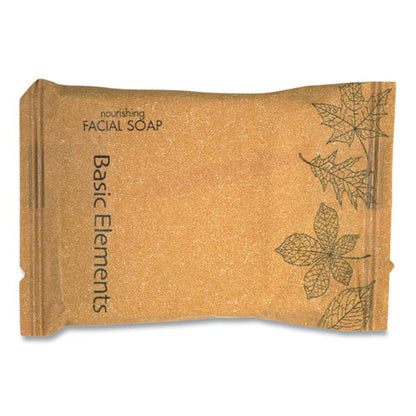 Eco By Green Culture Facial Soap Bar, Clean Scent, 0.71 oz Pack, 500-Carton SP-EGC-FL