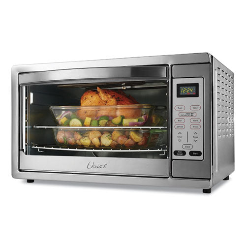 Oster Extra Large Digital Countertop Oven, 21.65 x 19.2 x 12.91, Stainless Steel TSSTTVDGXL
