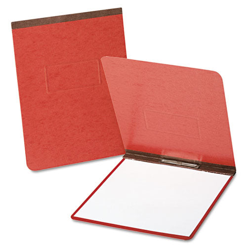 Oxford PressGuard Report Cover with Reinforced Top Hinge, Two-Prong Metal Fastener, 2" Capacity, 8.5 x 11, Red-Red 71134EE