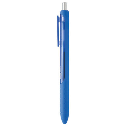 Paper Mate InkJoy Gel Pen, Retractable, Micro 0.5 mm, Blue Ink, Blue Barrel, Dozen 1951722